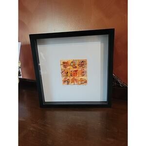 Happy Halloween Framed Mixed Media Art By David Norstad 11x11 Square